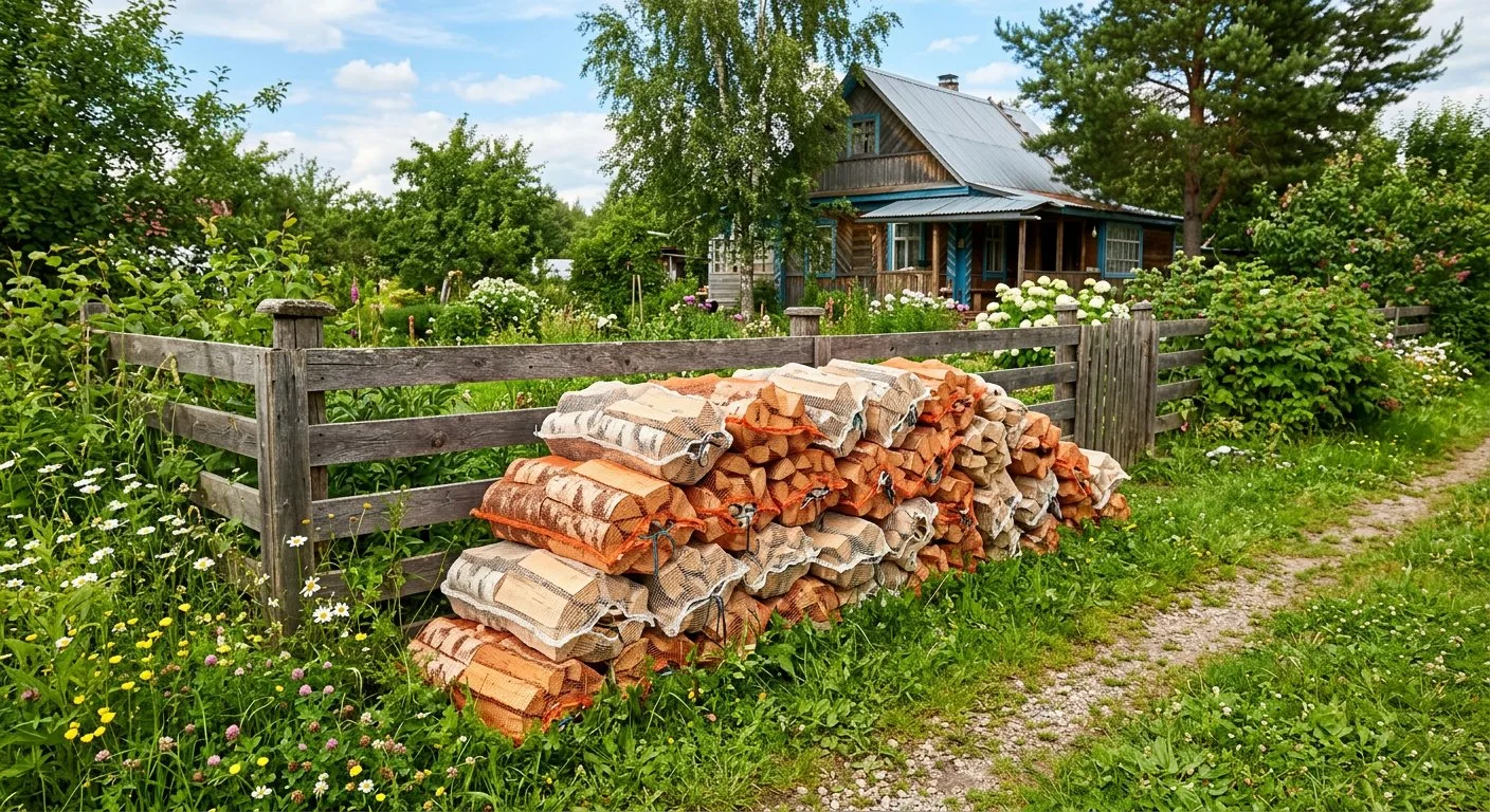 Дрова для дачи в Лотошине